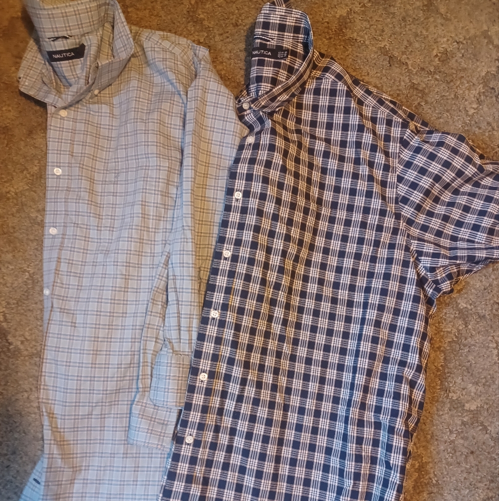 Bundle of mens Nautica Shirts size 4xl